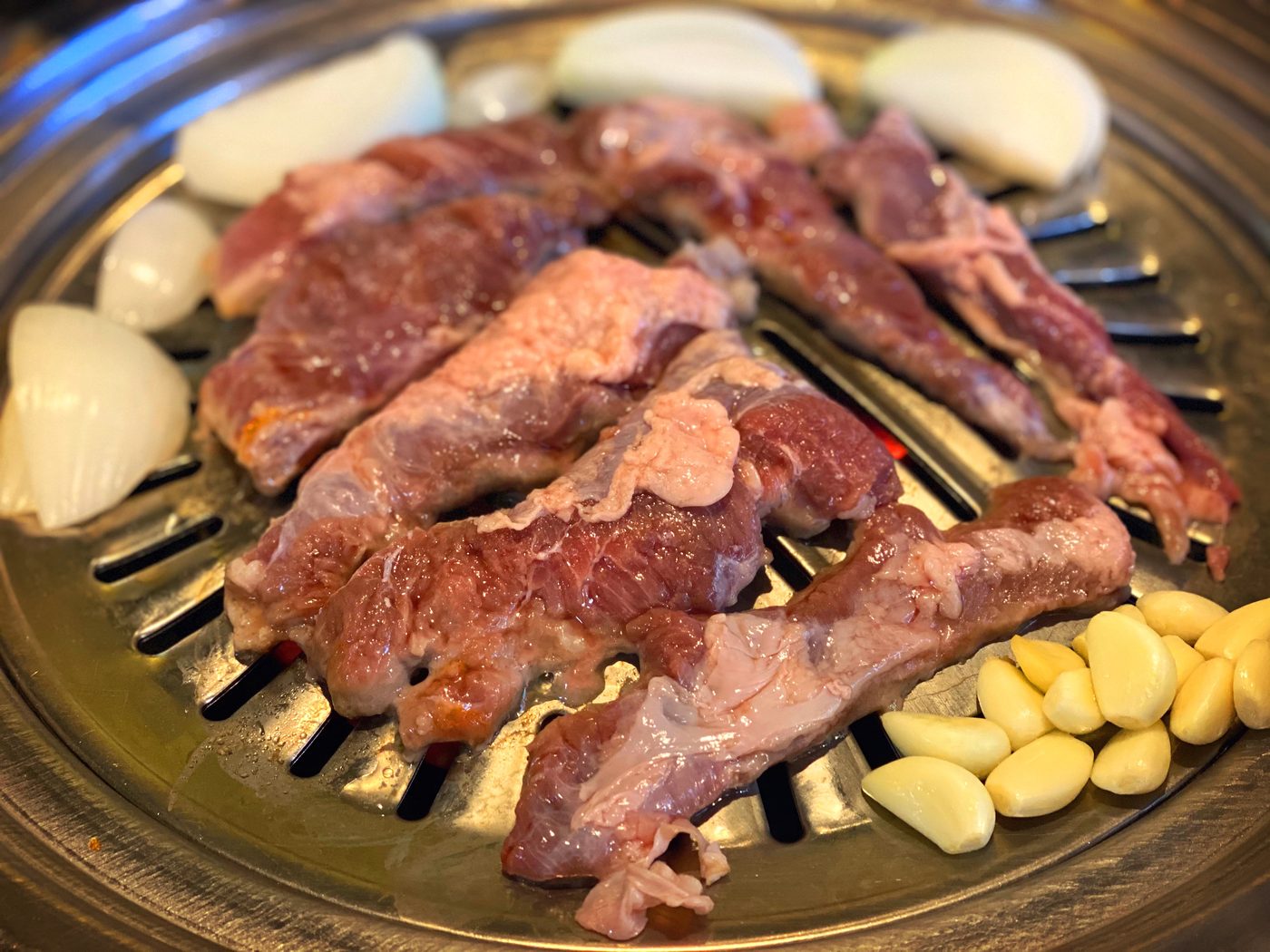 통갈매기살 구이