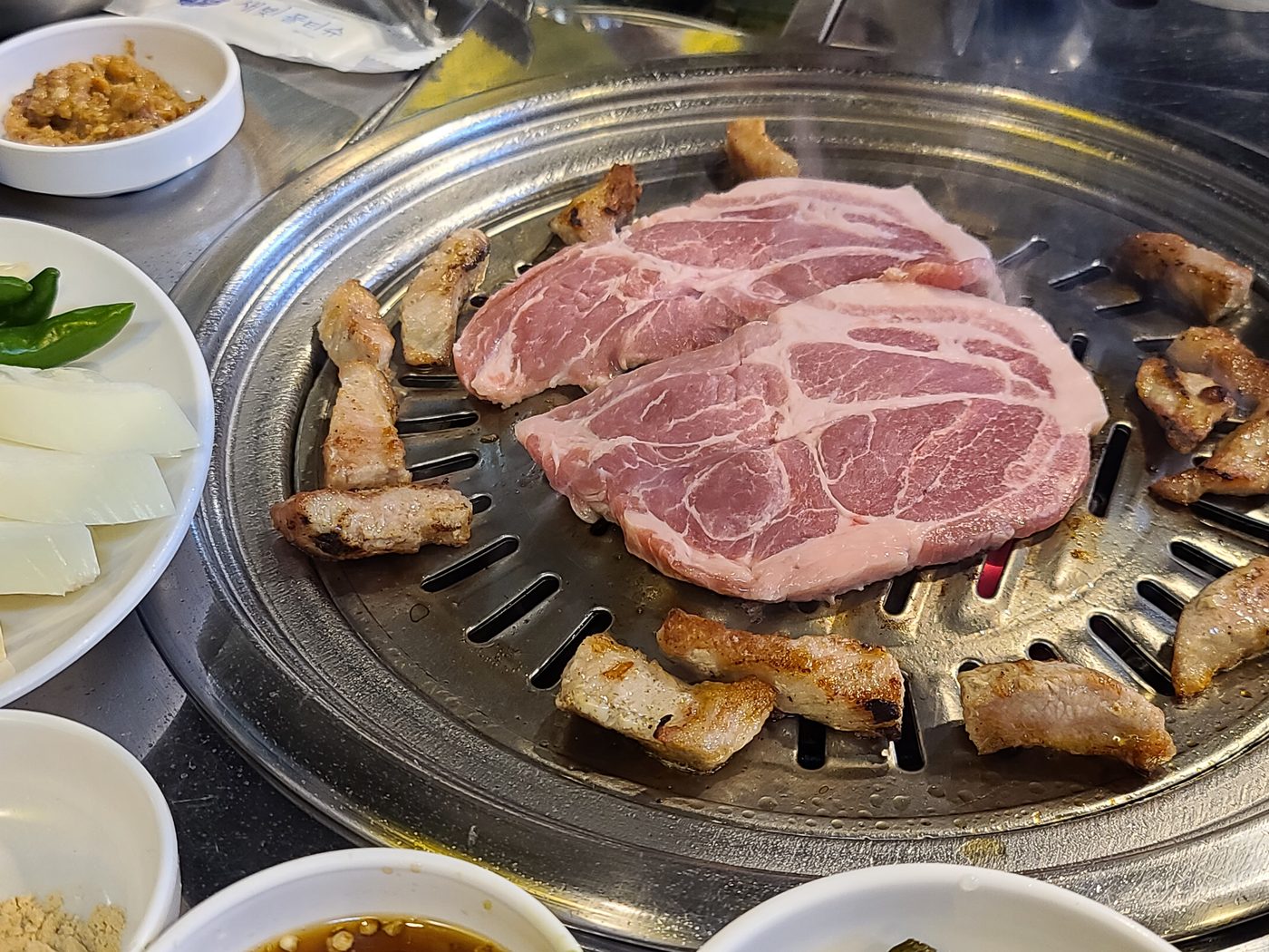구운 꽃목살